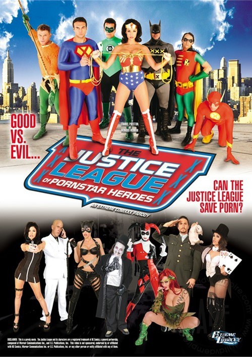 Justice League of Pornstar Heroes DVD
