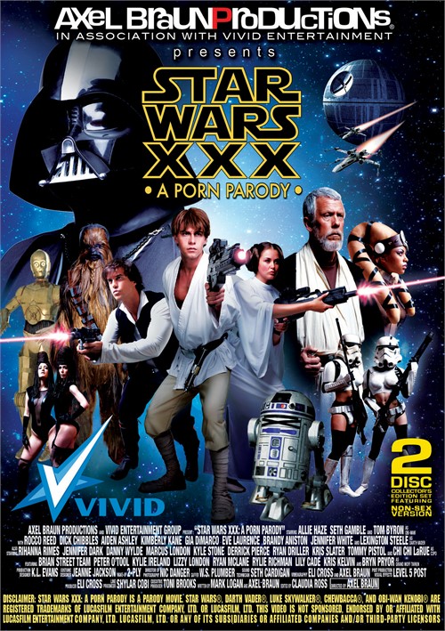 Star Wars XXX DVD cover 