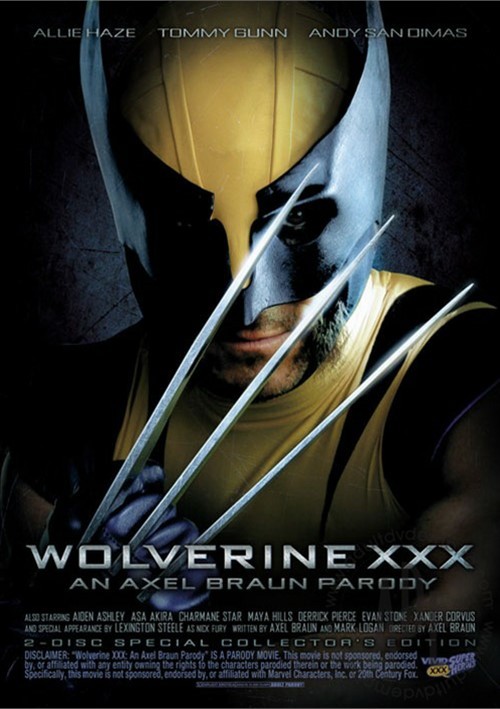 Wolverine XXX DVD