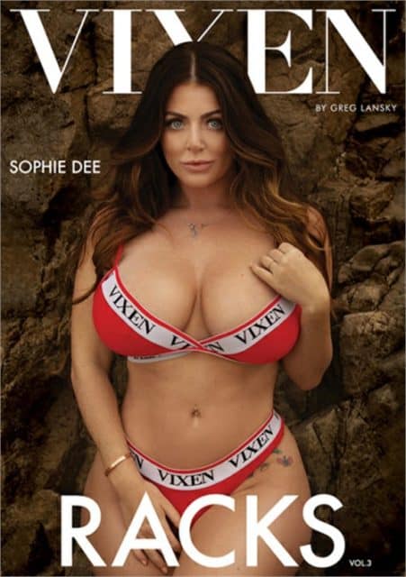Sophie Dee XXXBios - Sophie Dee in sexy red lingerie - Sophie Dee Vixen Racks 3 box cover - Sophie Dee comeback scene pics - Sophie Dee Vixen Angel sfw pics