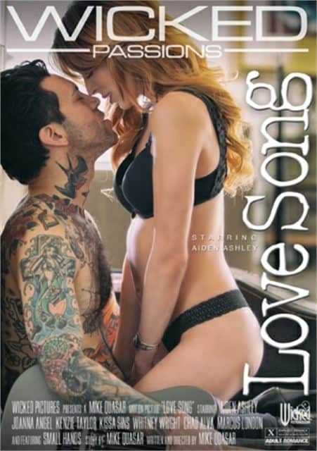 2020 AVN Awards winners XXXBios - Love Song box cover starring Small Hands and Aiden Ashley porn pics sfw