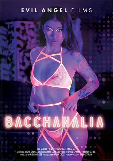 2020 AVN Awards winners XXXBios - Bacchanalia box cover starring Misha Cross porn pics sfw