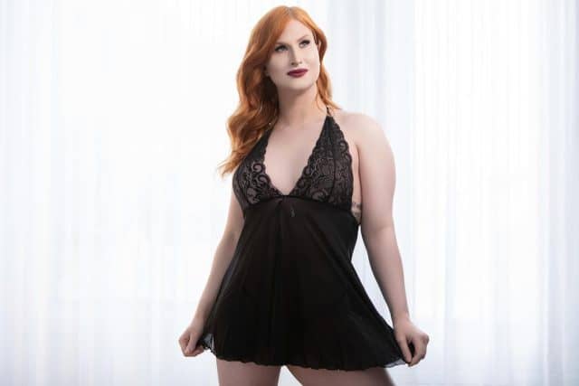 Evie Envy XXXBios - Hottest tall redhead thick and curvy TS Canadian pornstar Evie Envy shows off her big tits and big ass bubble butt booty in sexy black lace dress and high heels - Fairy Cock Fucker Trans Angels Evie Envy porn pics sfw
